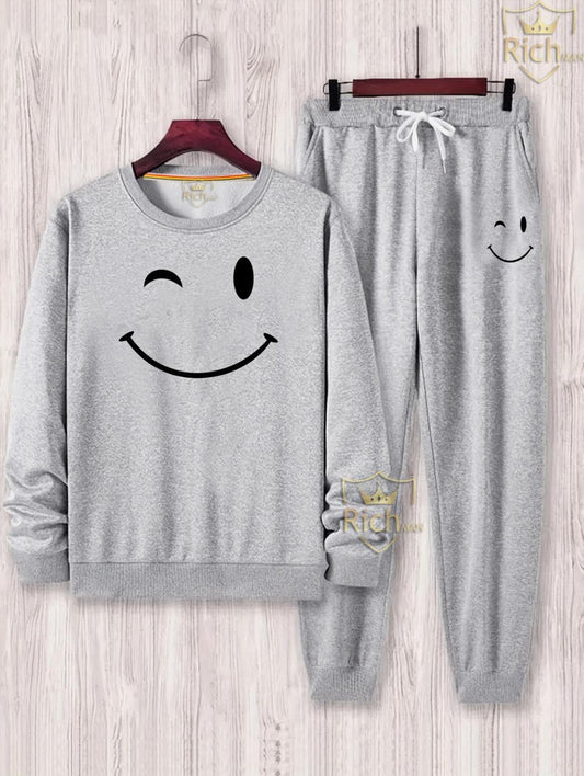 Smiley Tracksuit | Wink & Chill Tracksuit | Smiley Vibe Set