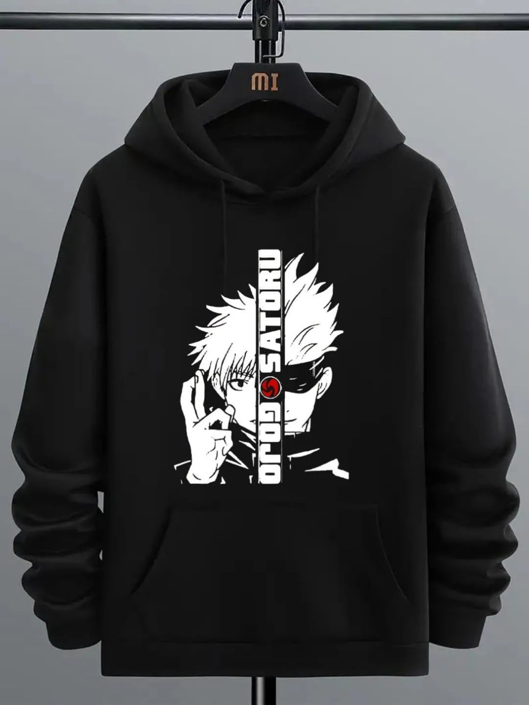 Gojo Satoru Hoodie | Gojo Sensei Pullover | Jujutsu Kaisen Gojo Hoodie