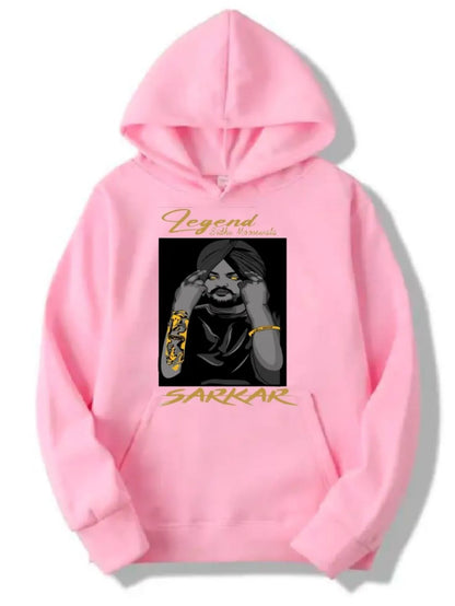 Sidhu Moose Wala "Sarkar" Hoodie | Legend Never Die - Sidhu Moose Wala Hoodie | Moose Wala Legacy Hoodie