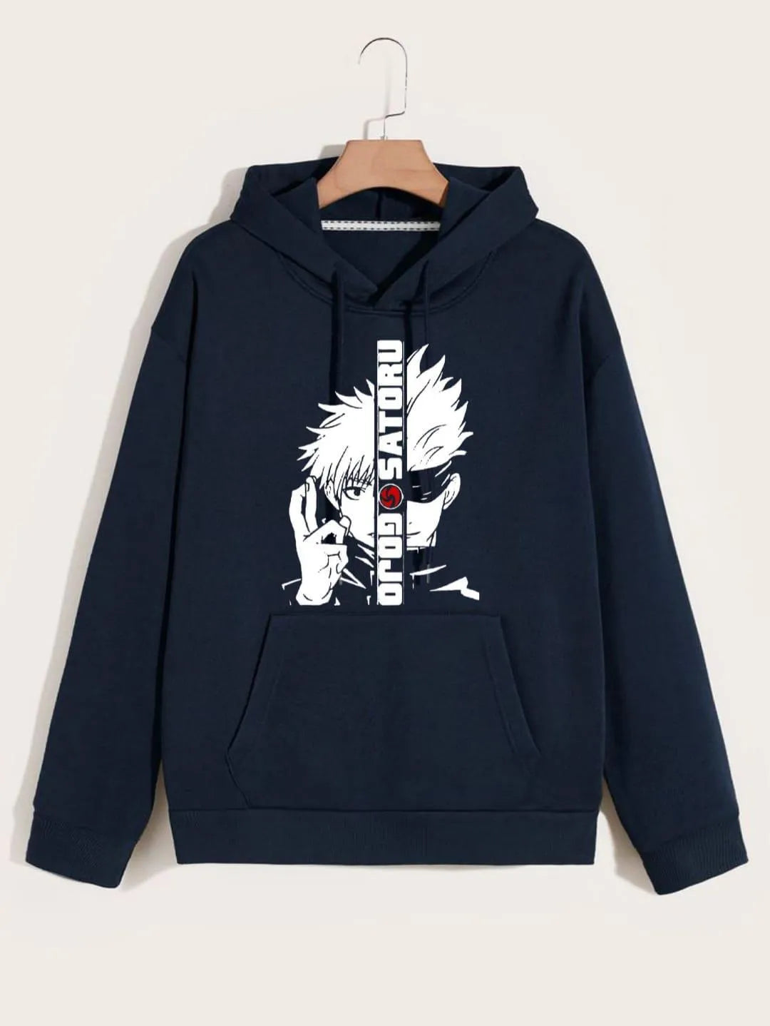 Gojo Satoru Hoodie | Gojo Sensei Pullover | Jujutsu Kaisen Gojo Hoodie